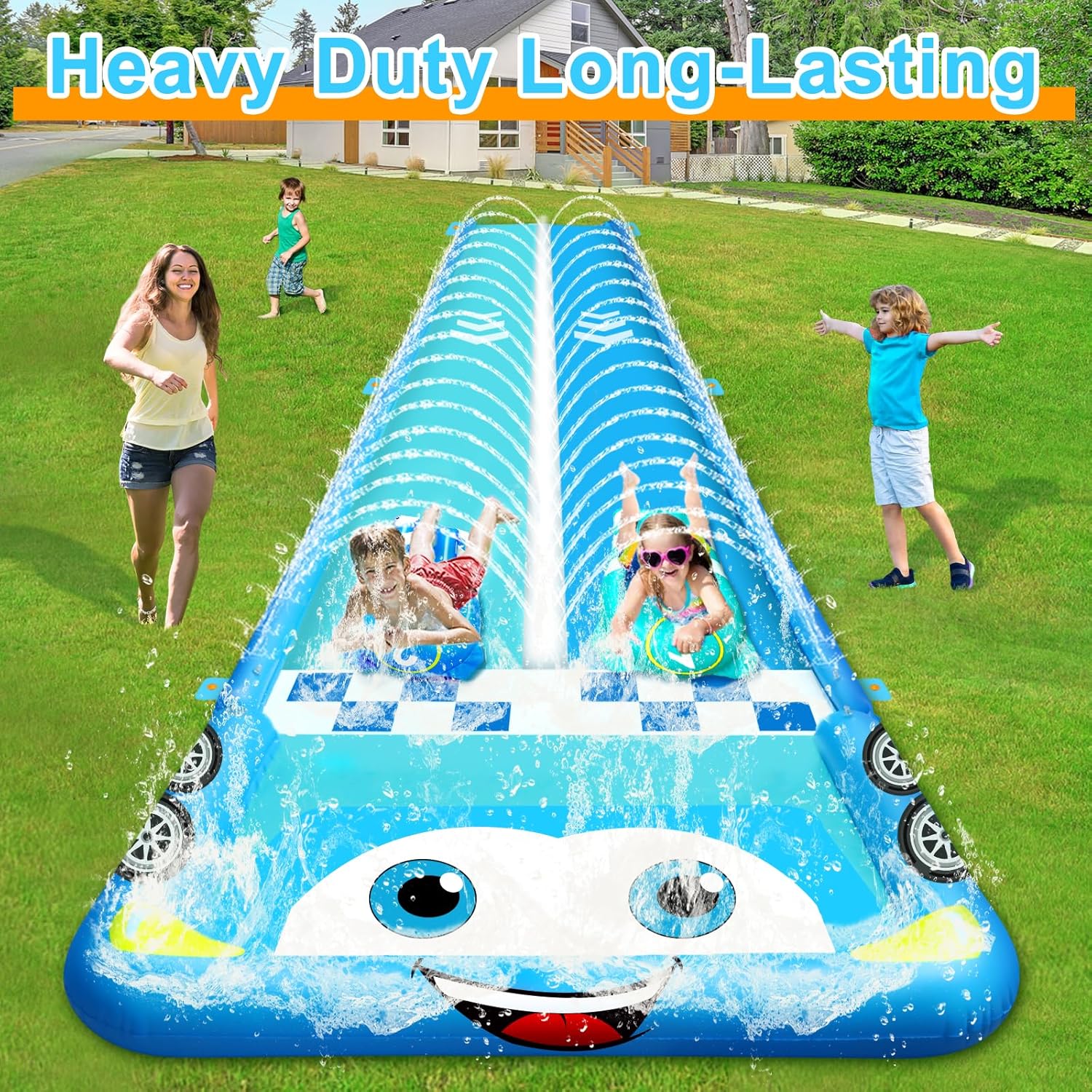 Blue Pinafore Denim Dress