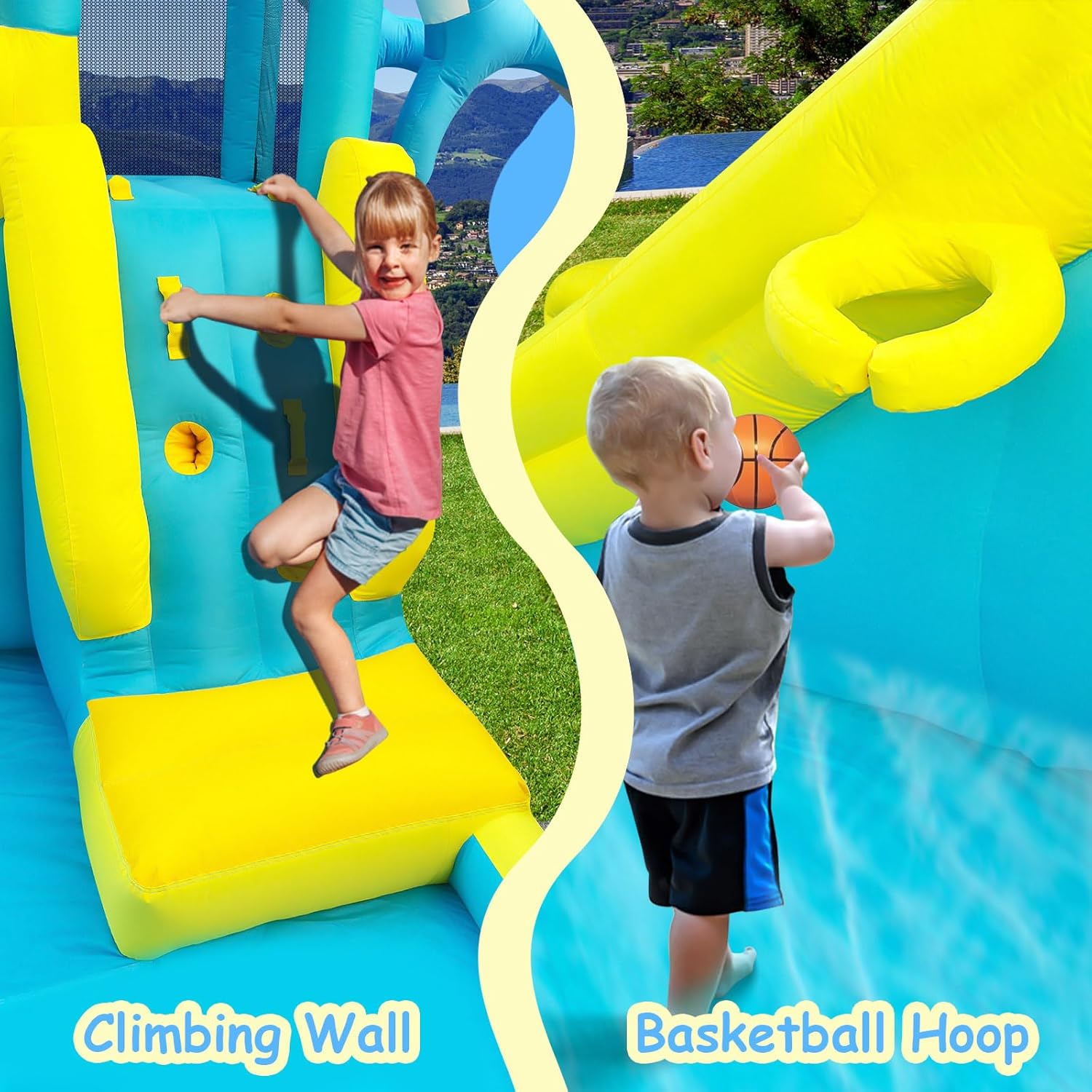 Blue Pinafore Denim Dress