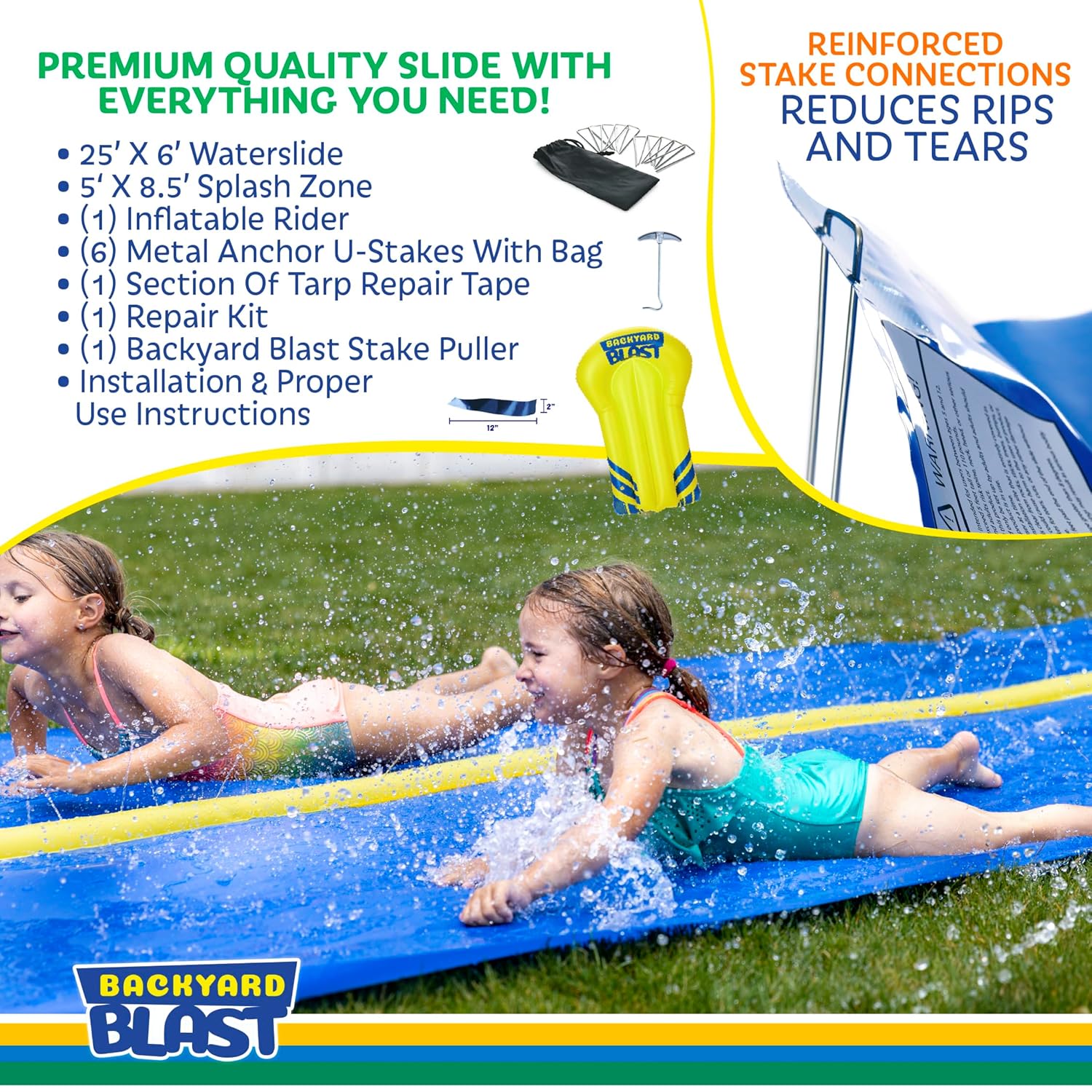 Blue Pinafore Denim Dress