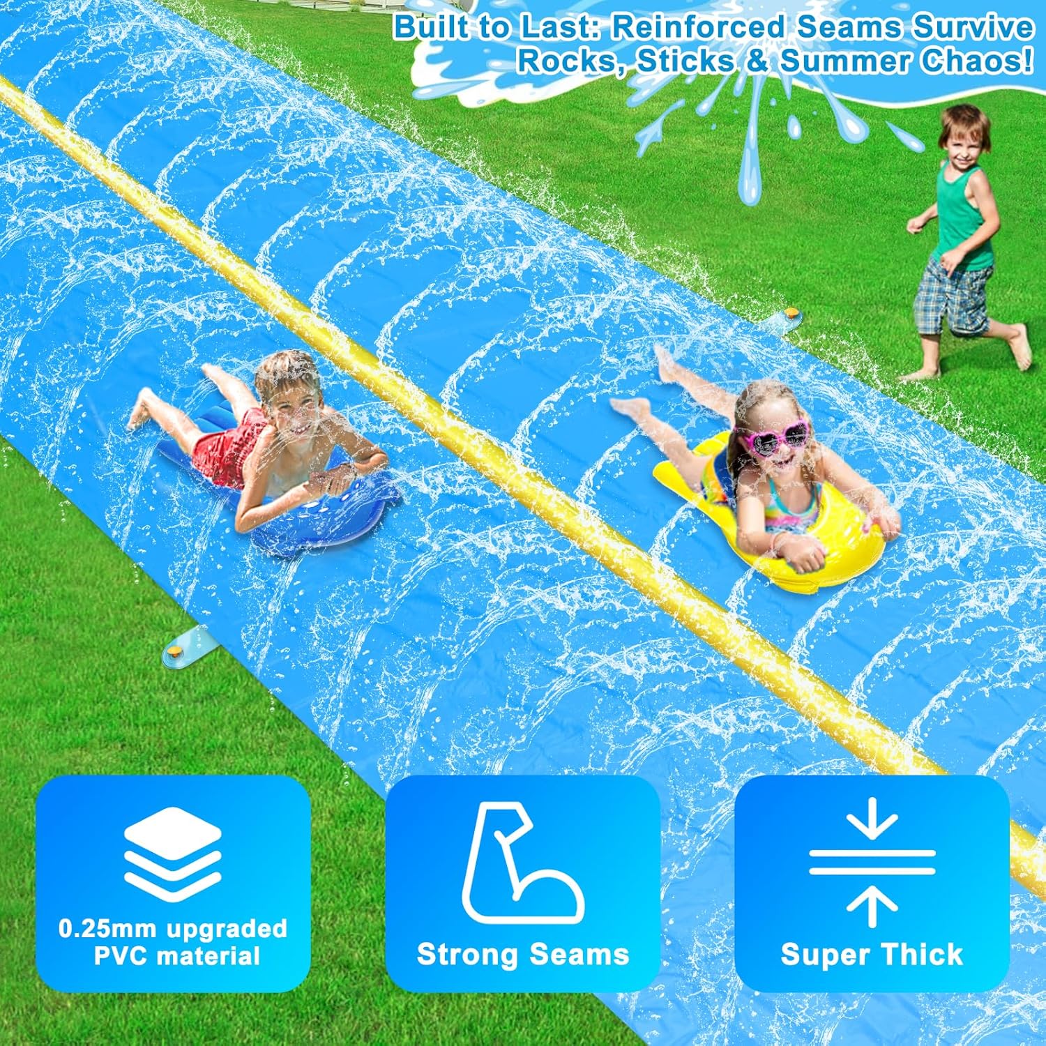 Blue Pinafore Denim Dress