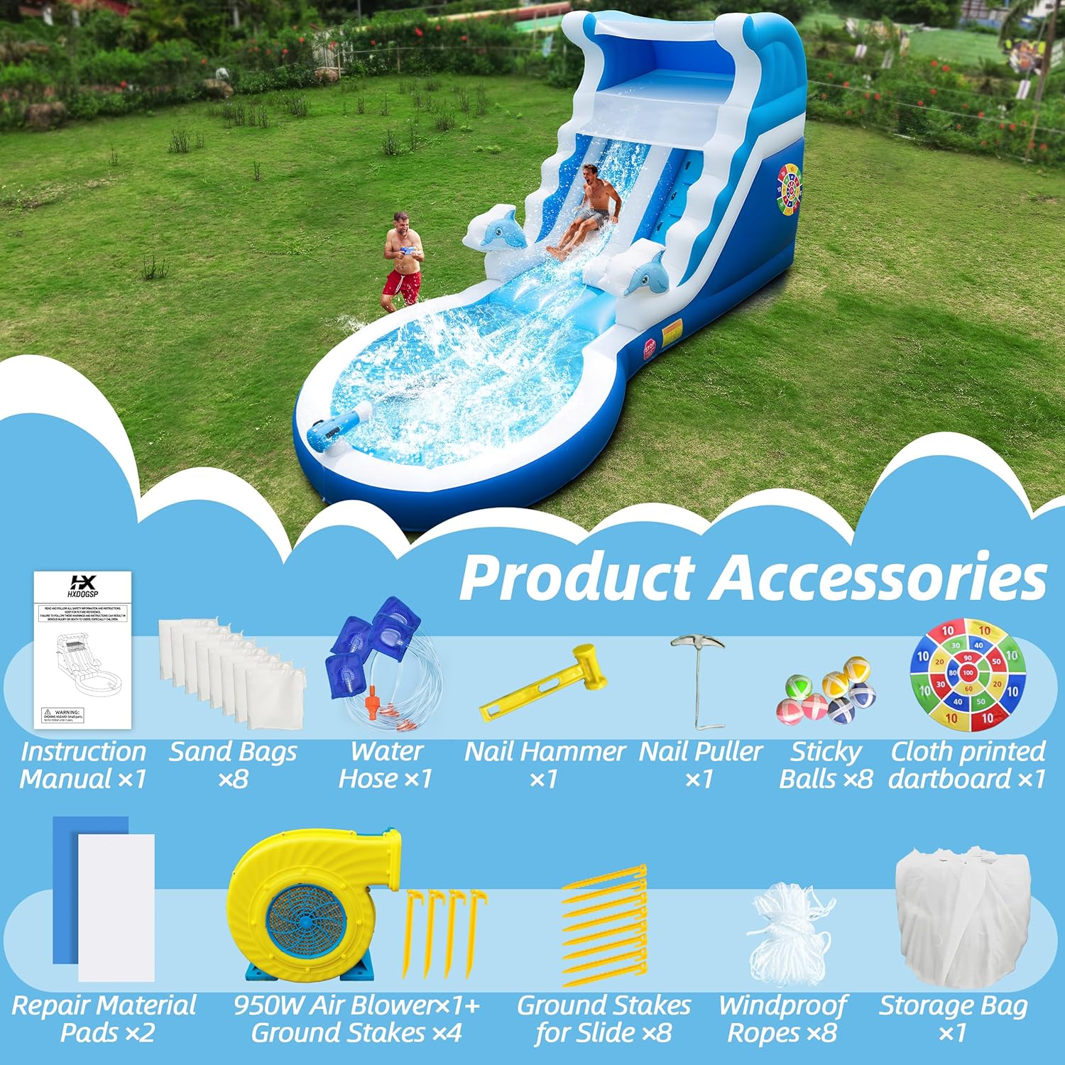 Blue Pinafore Denim Dress