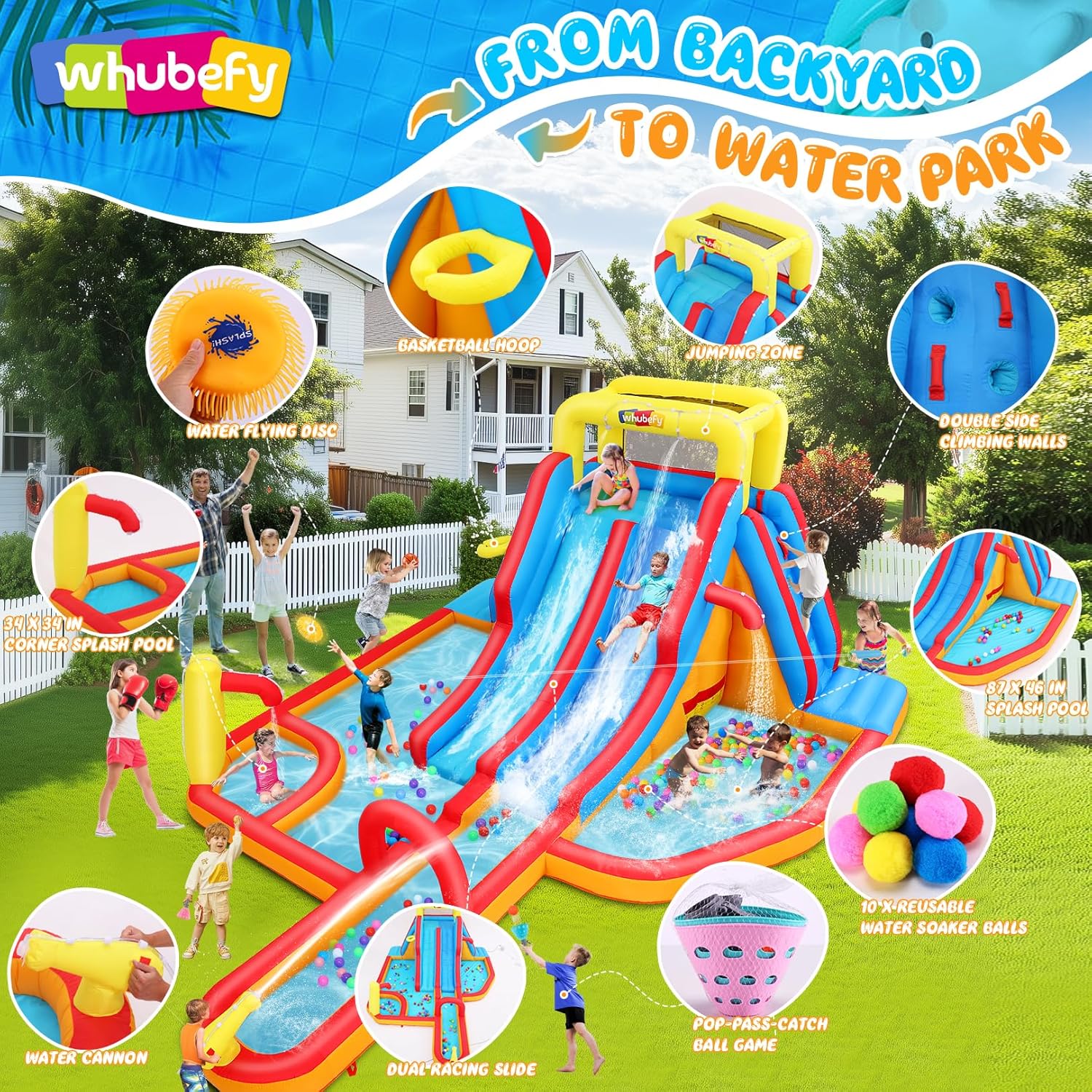 Blue Pinafore Denim Dress