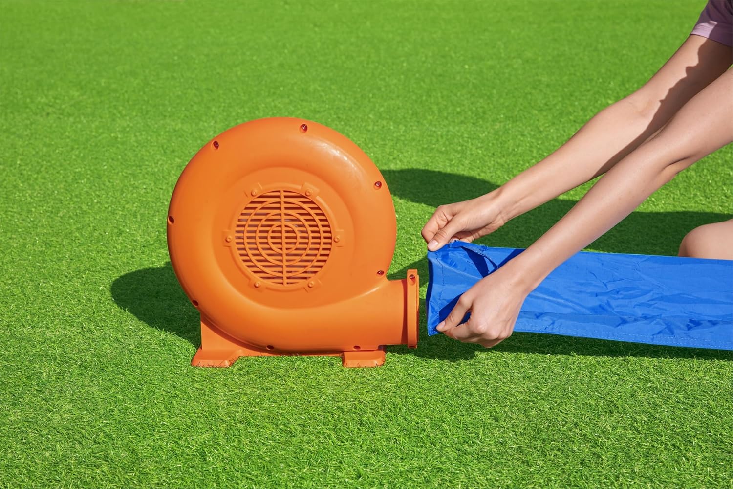 Blue Pinafore Denim Dress