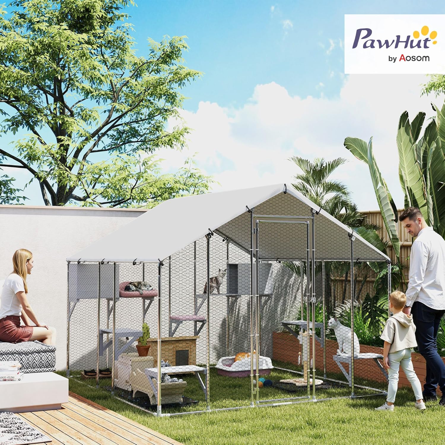 Blue Pinafore Denim Dress