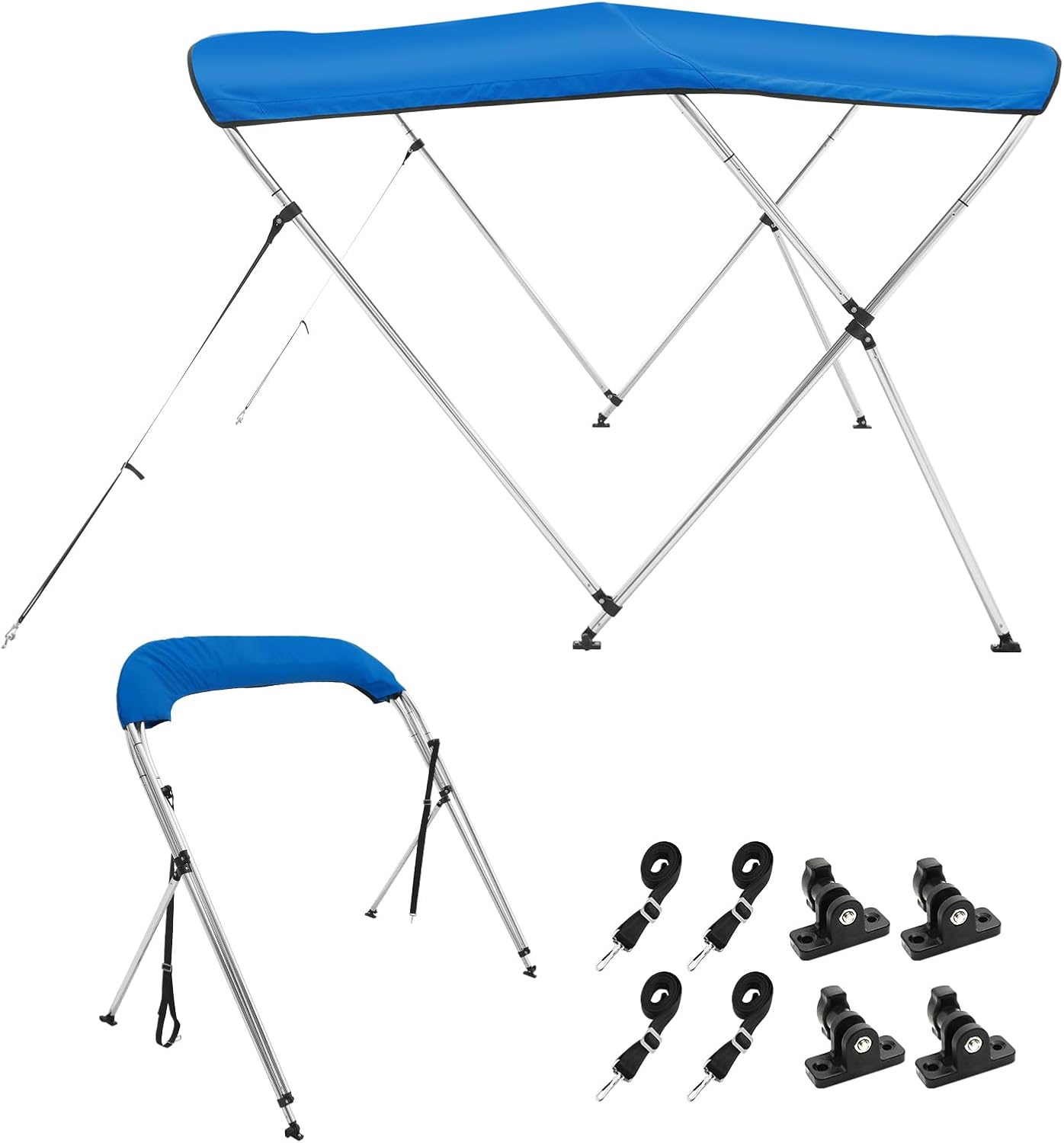 Blue Pinafore Denim Dress