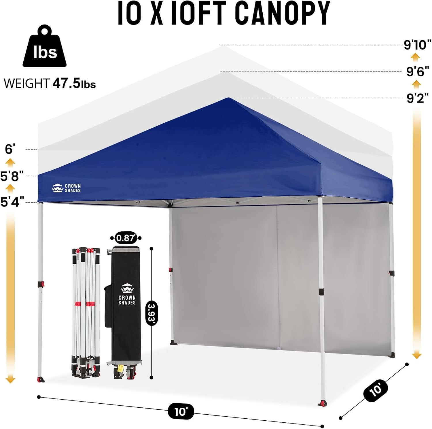 Blue Pinafore Denim Dress