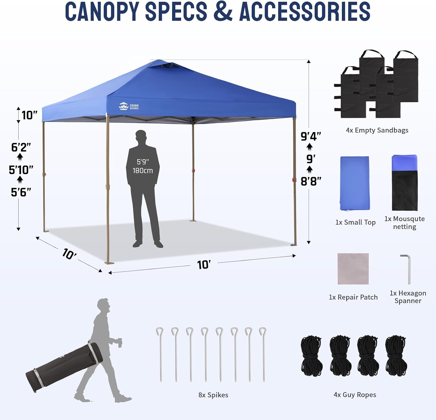 Blue Pinafore Denim Dress