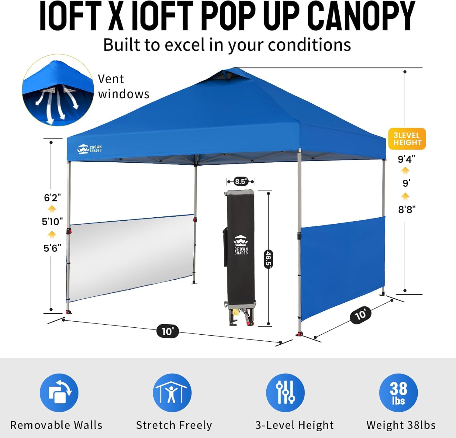 Blue Pinafore Denim Dress