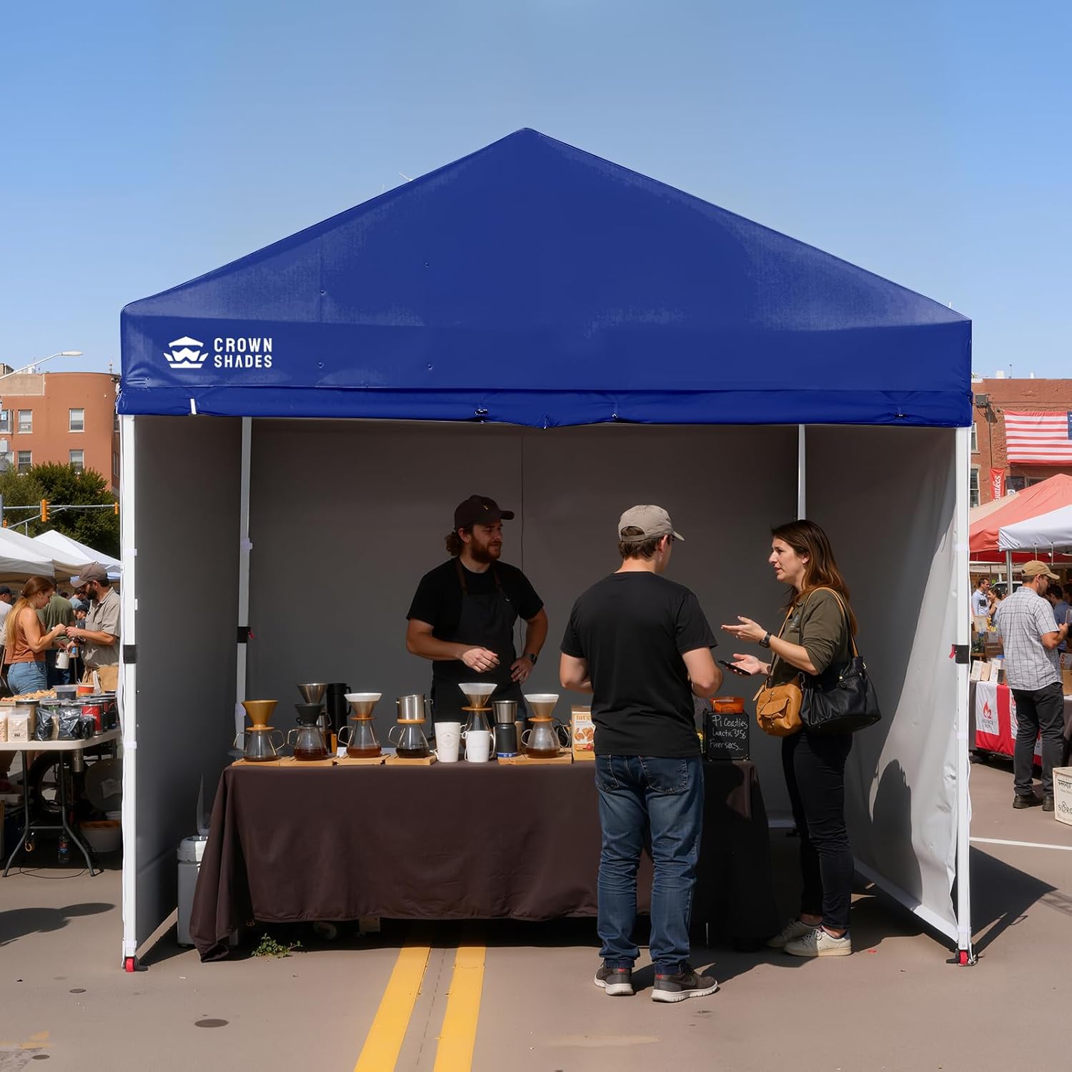 Blue Pinafore Denim Dress
