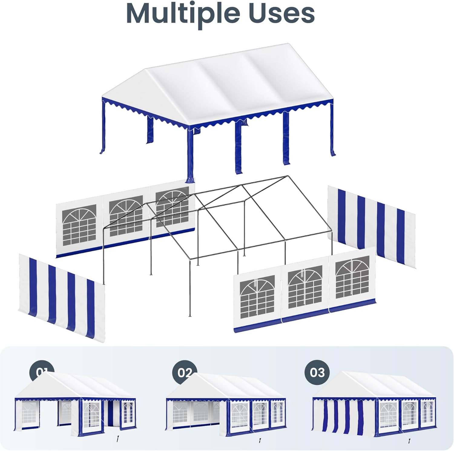 Blue Pinafore Denim Dress