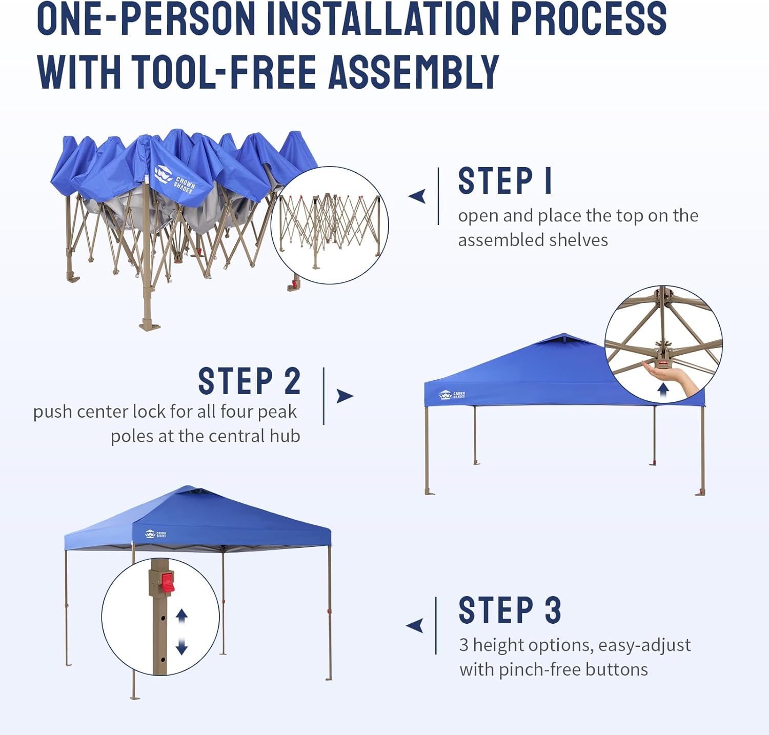 Blue Pinafore Denim Dress