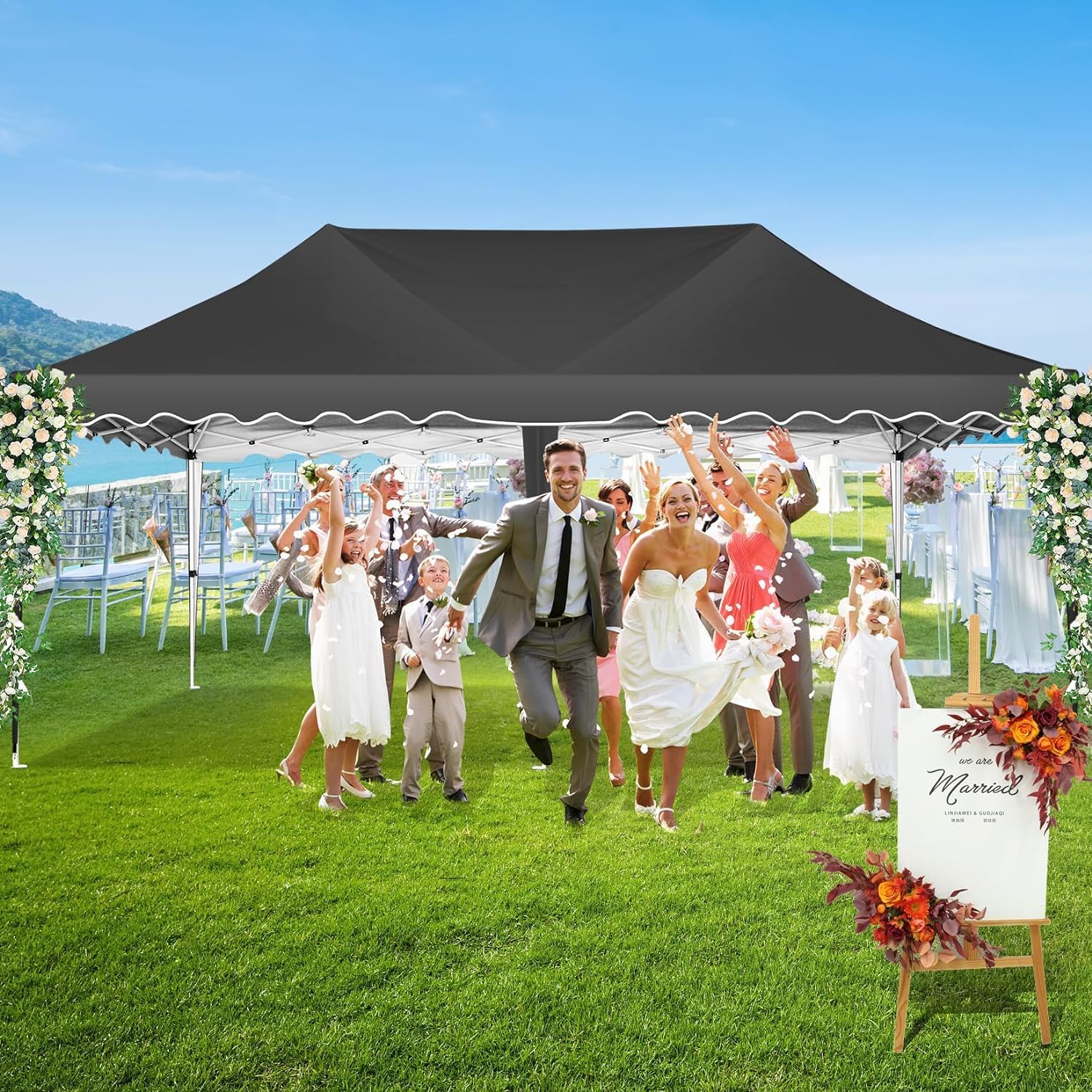 Blue Pinafore Denim Dress