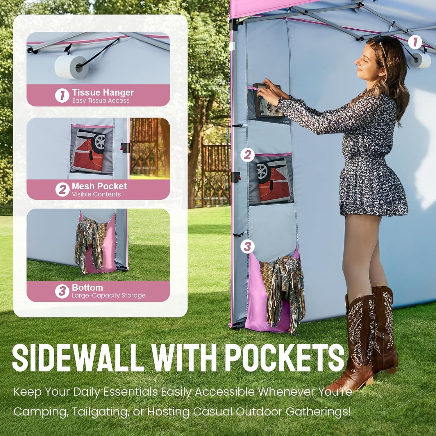 Blue Pinafore Denim Dress