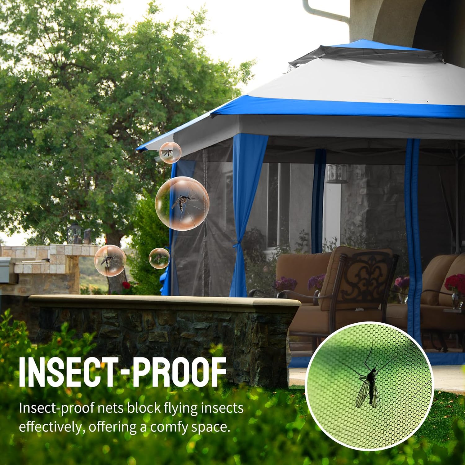 Blue Pinafore Denim Dress