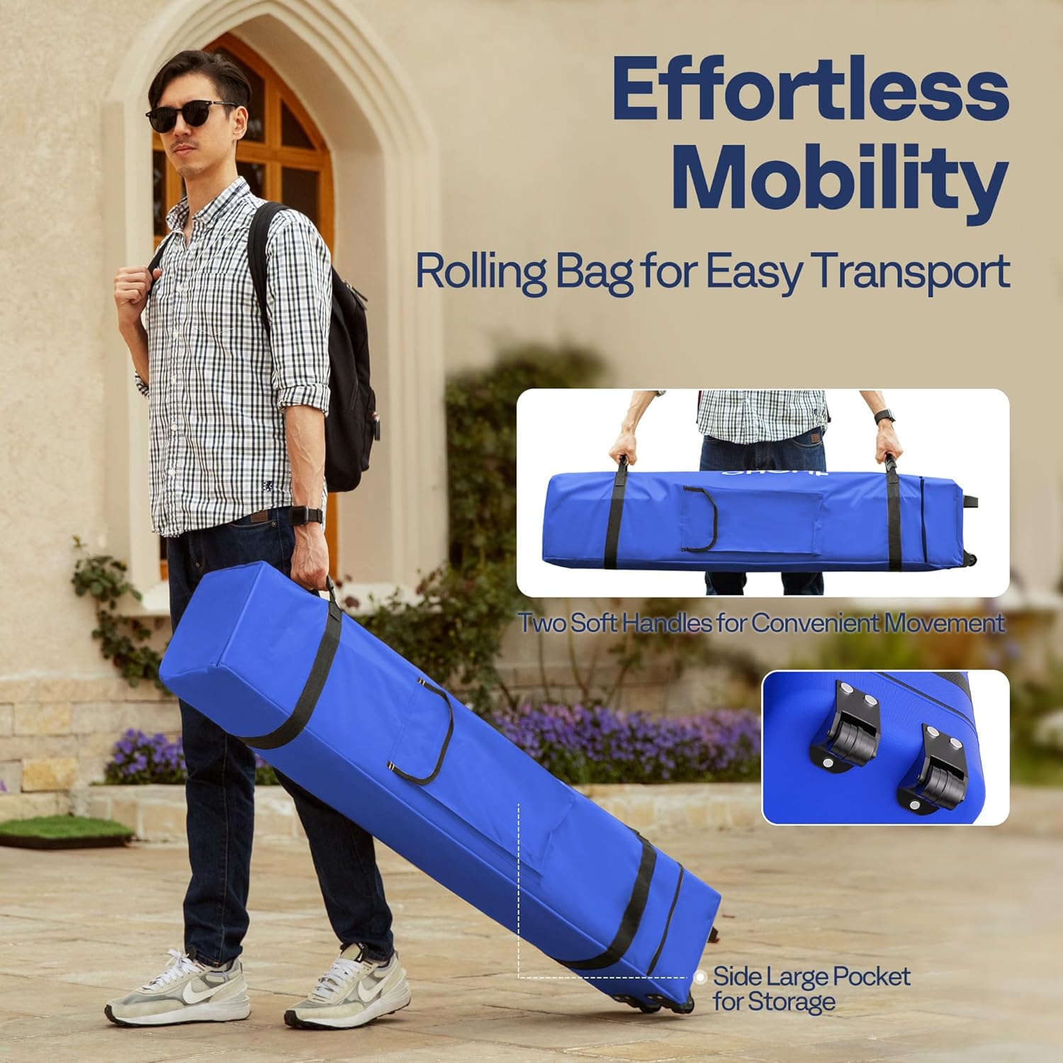 Blue Pinafore Denim Dress