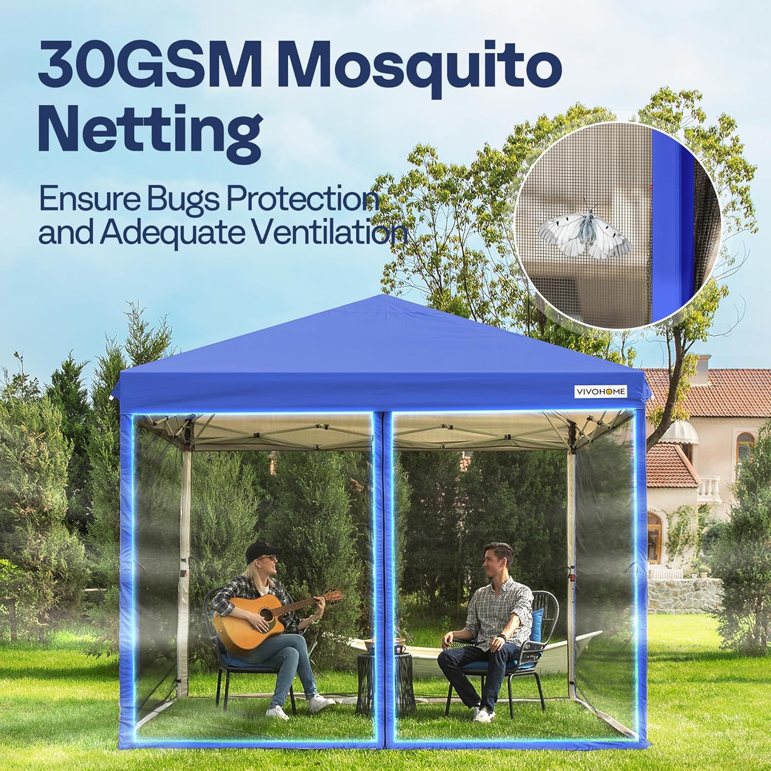 Blue Pinafore Denim Dress