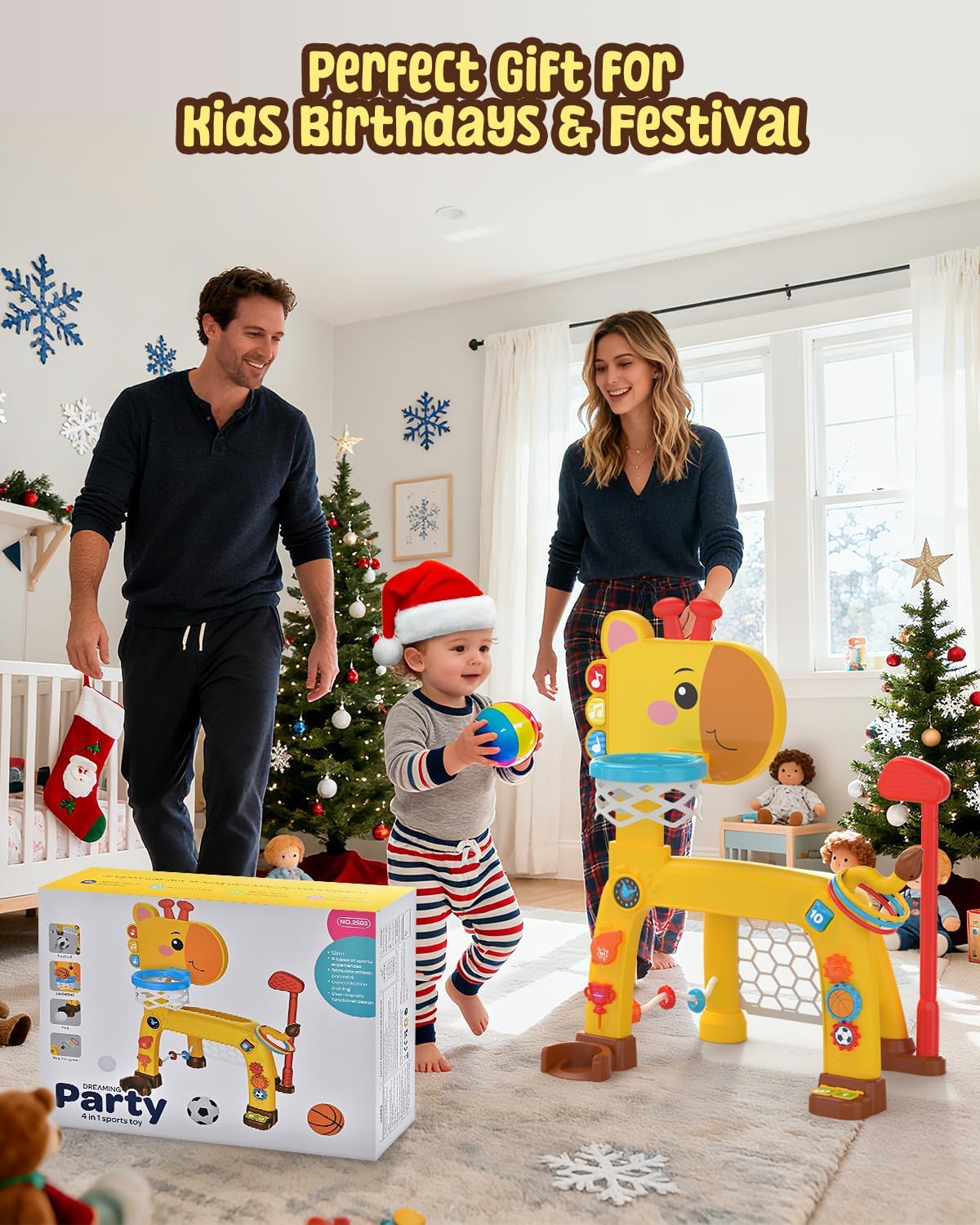 Blue Pinafore Denim Dress