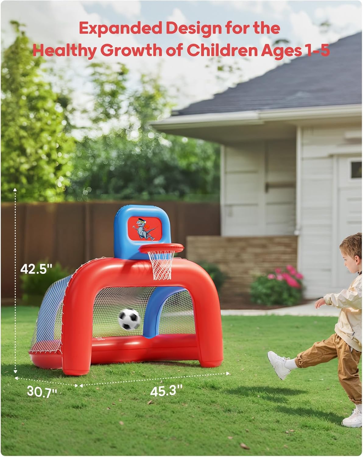 Blue Pinafore Denim Dress