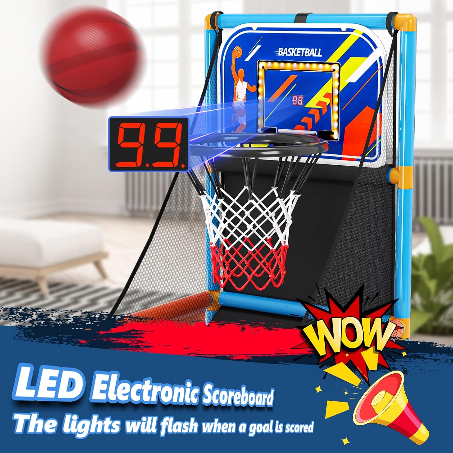 Blue Pinafore Denim Dress