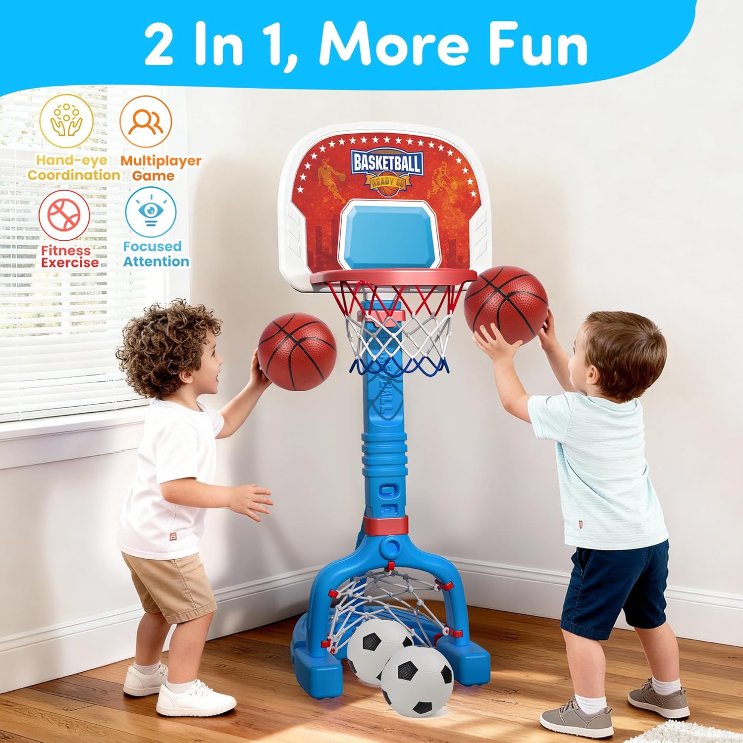 Blue Pinafore Denim Dress