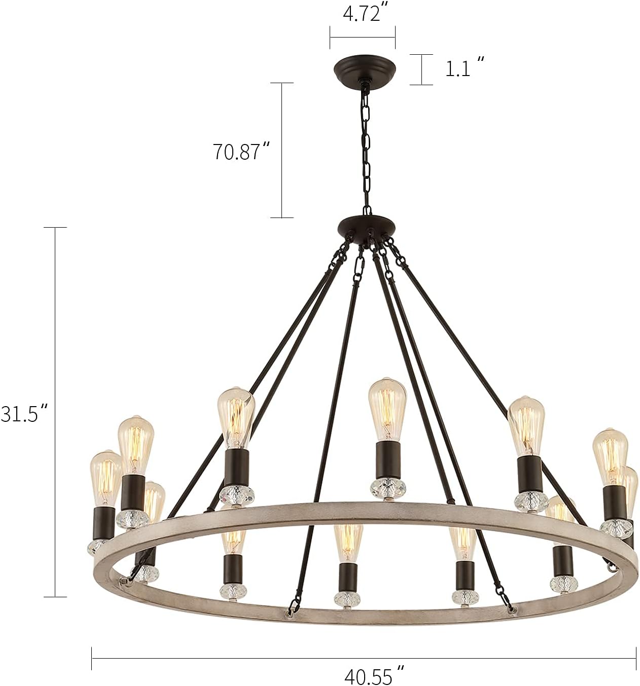 Blue Pinafore Denim Dress