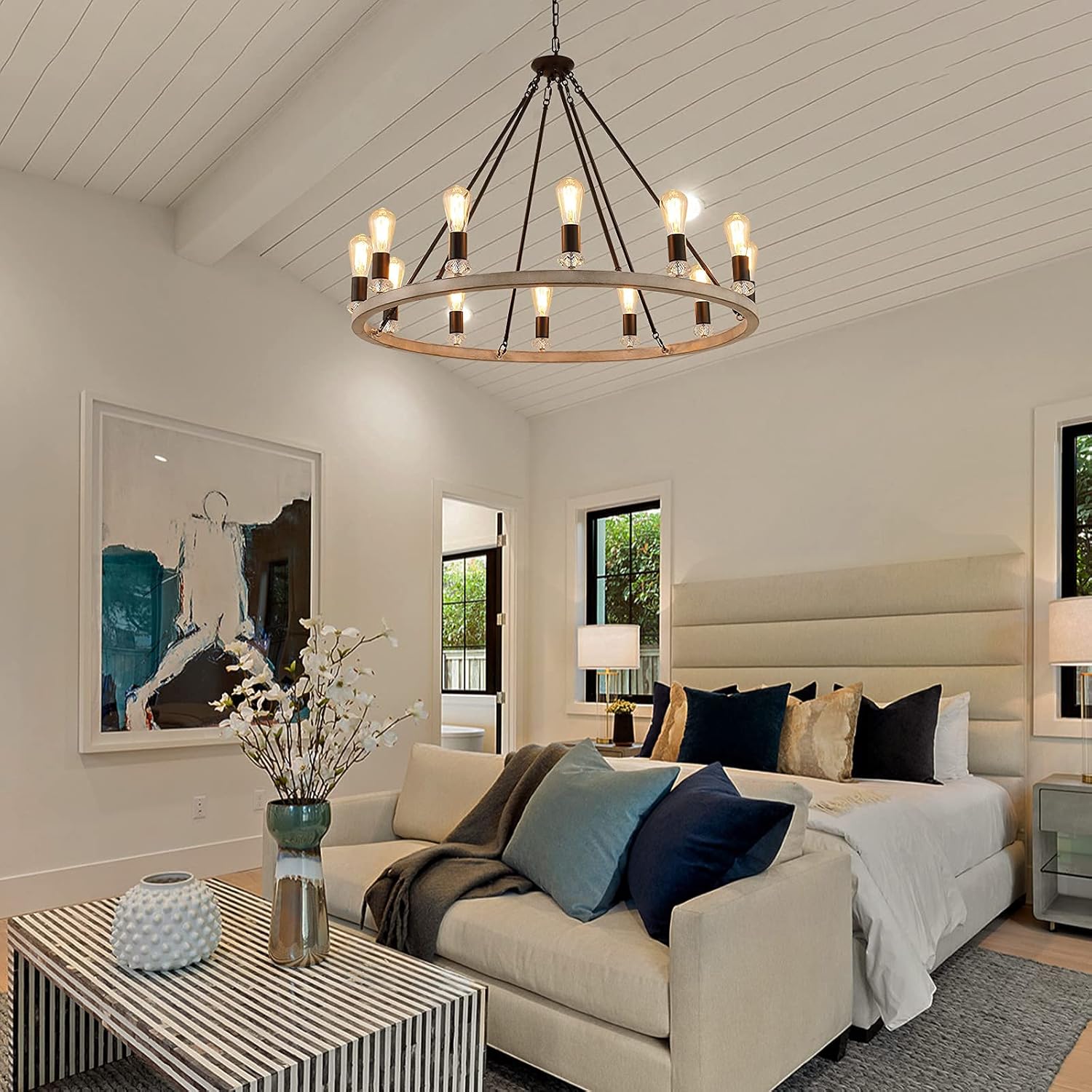 Blue Pinafore Denim Dress