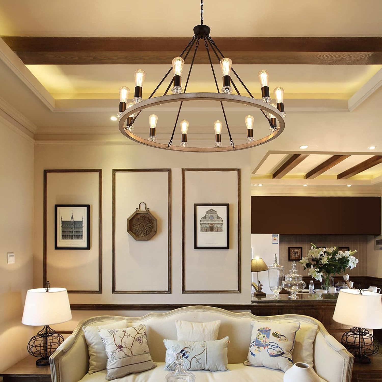 Blue Pinafore Denim Dress