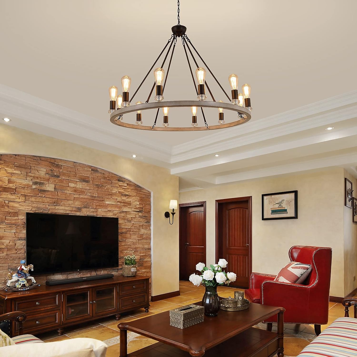 Blue Pinafore Denim Dress