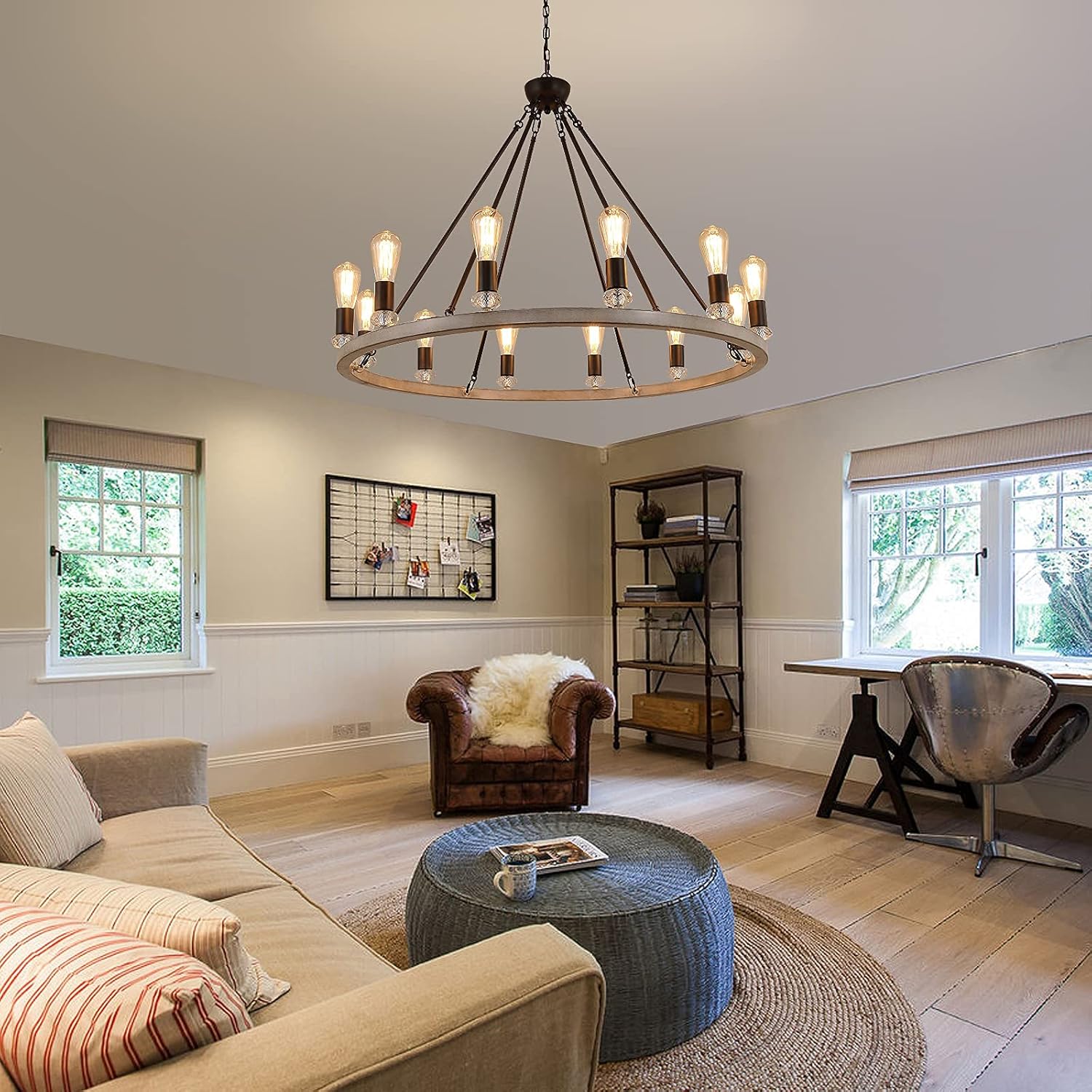 Blue Pinafore Denim Dress