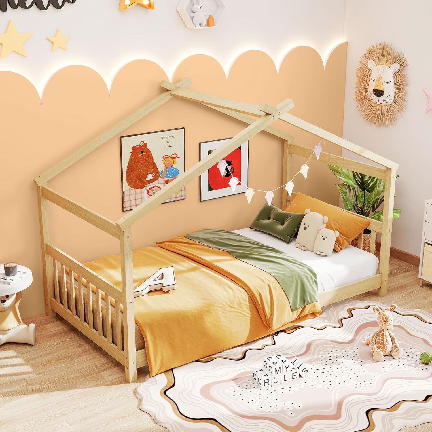 Blue Pinafore Denim Dress