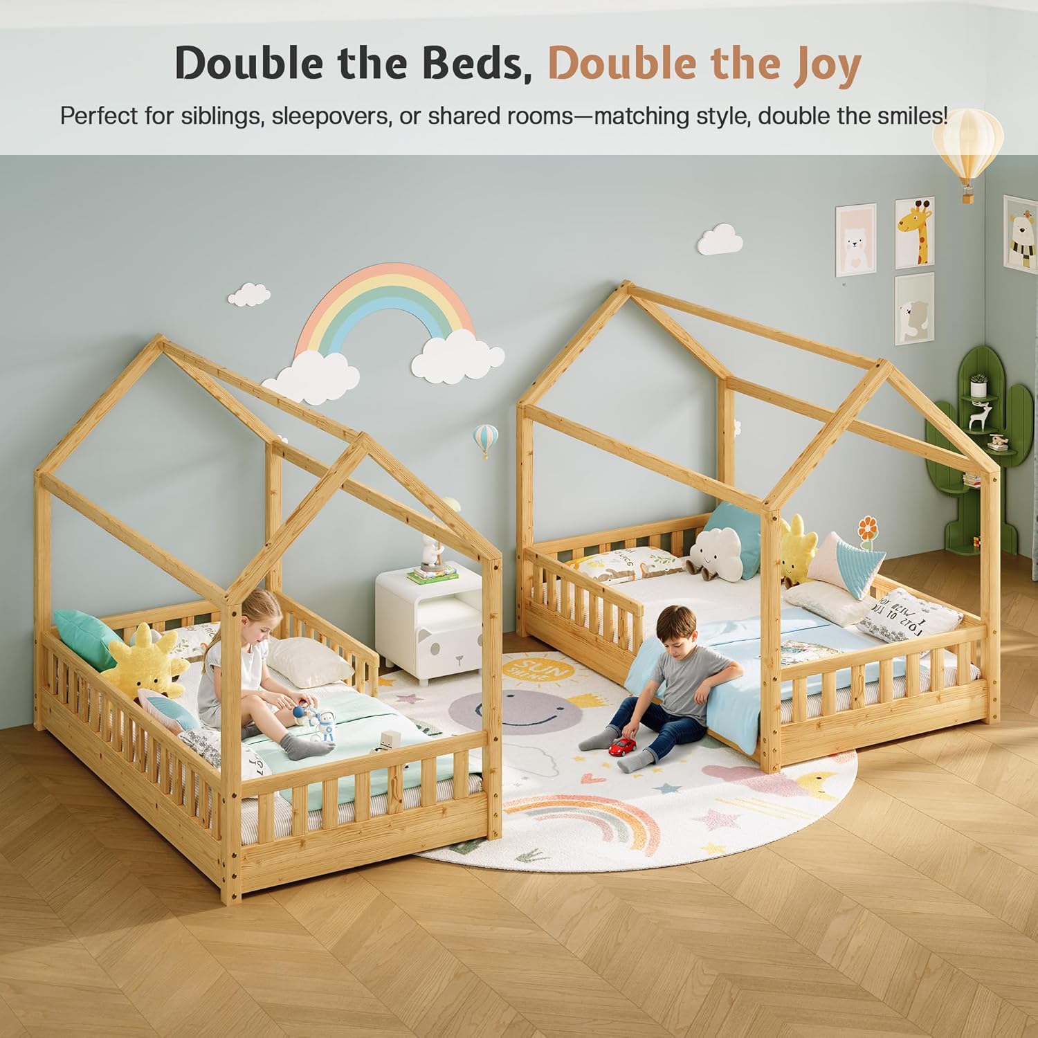 Blue Pinafore Denim Dress