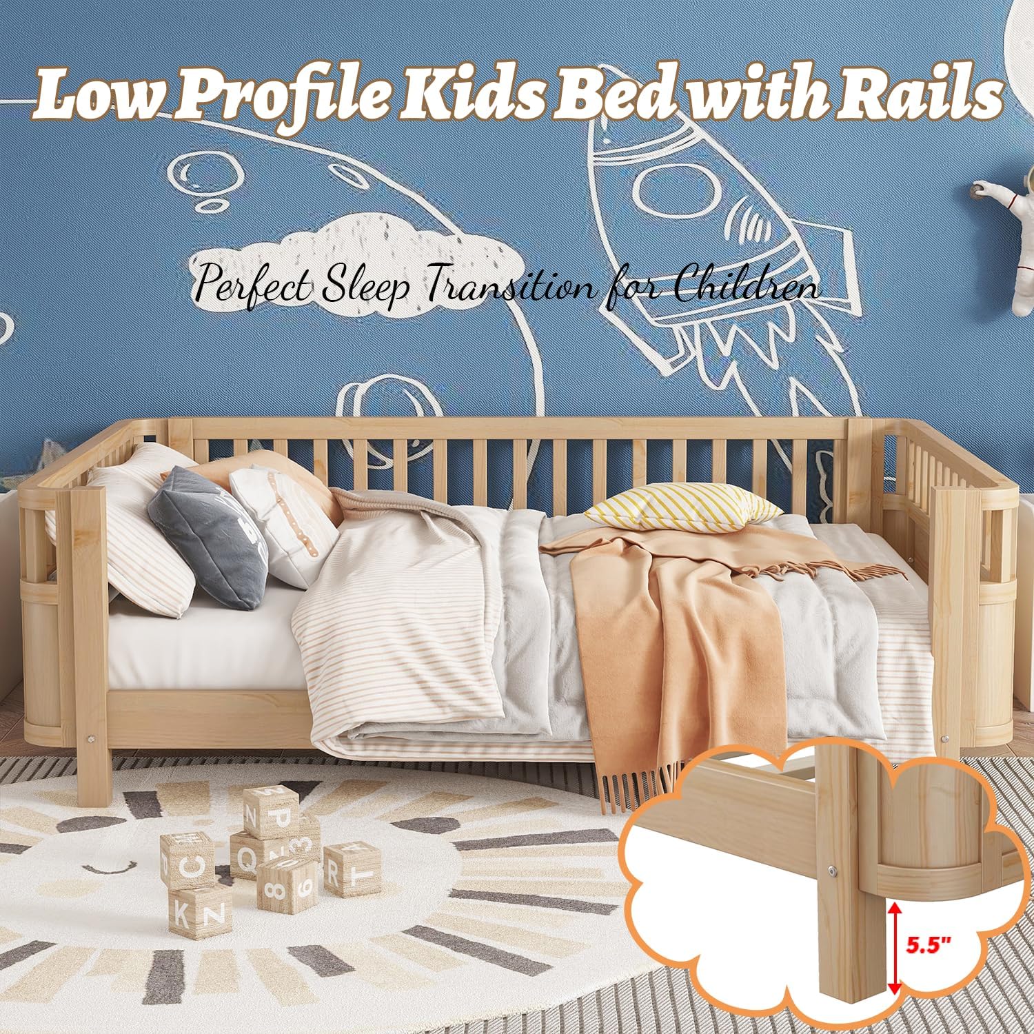 Blue Pinafore Denim Dress