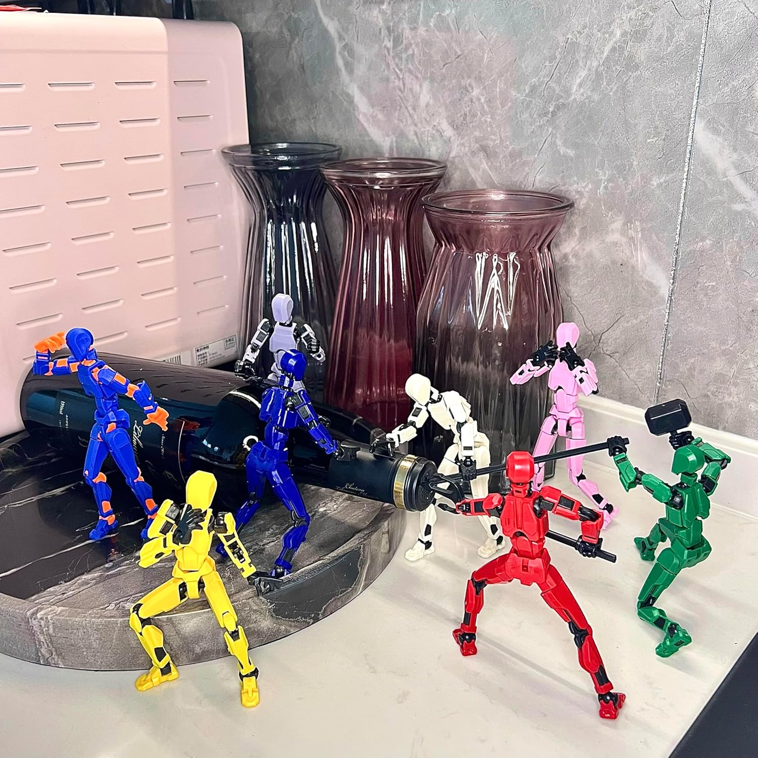 Blue Pinafore Denim Dress