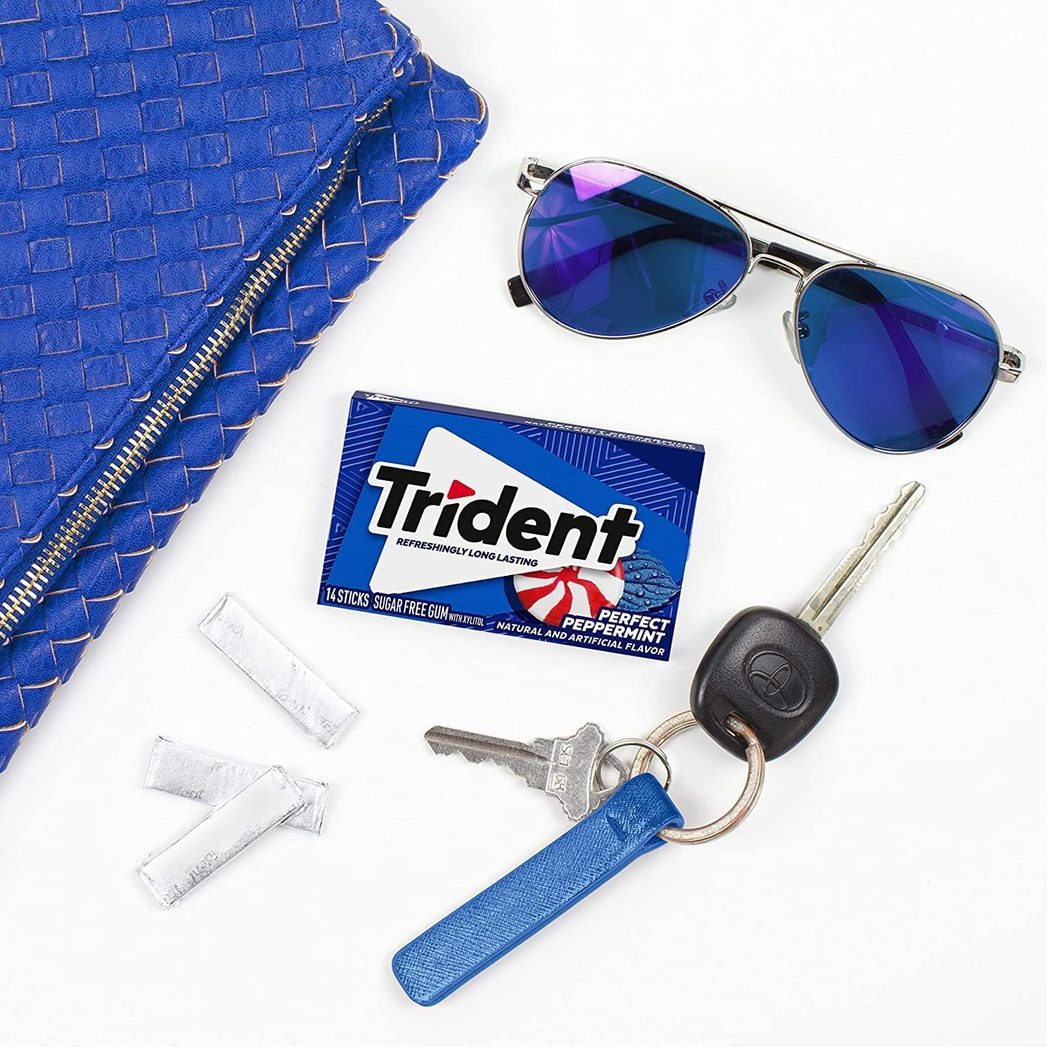 Blue Pinafore Denim Dress