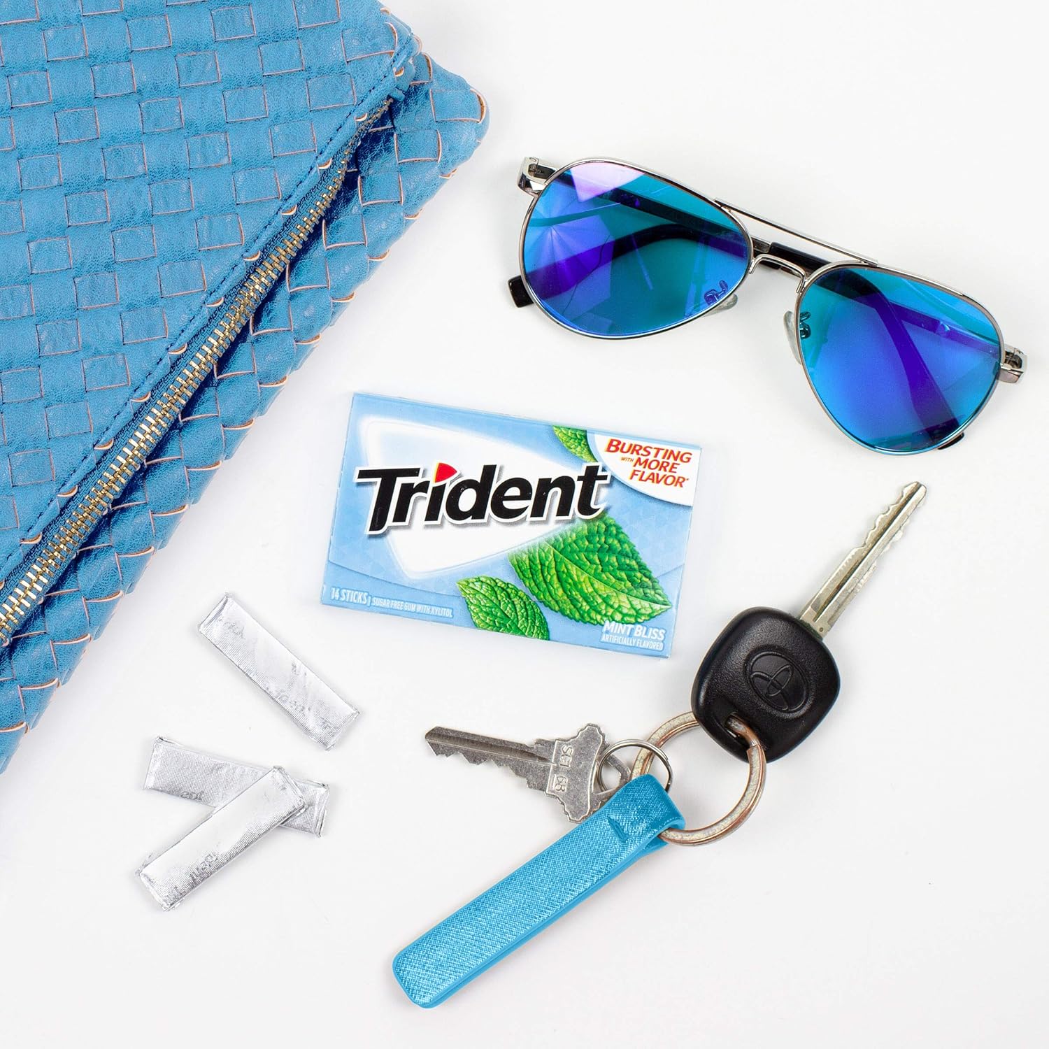 Blue Pinafore Denim Dress