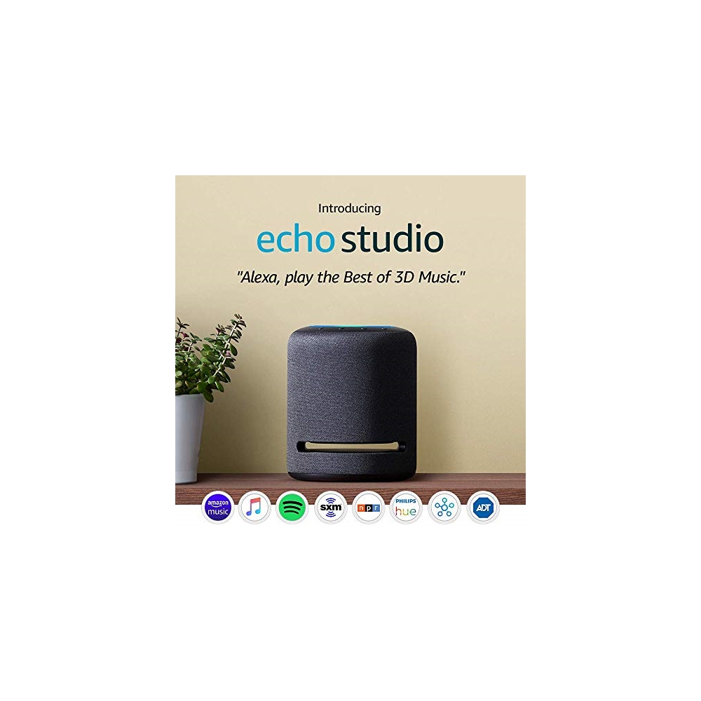 Asistente virtual Echo Studio 